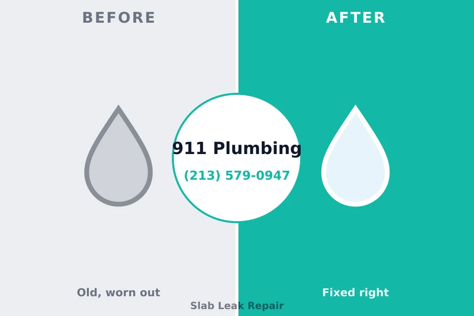 Before and after: plumbing repair Emmetsburg, IA